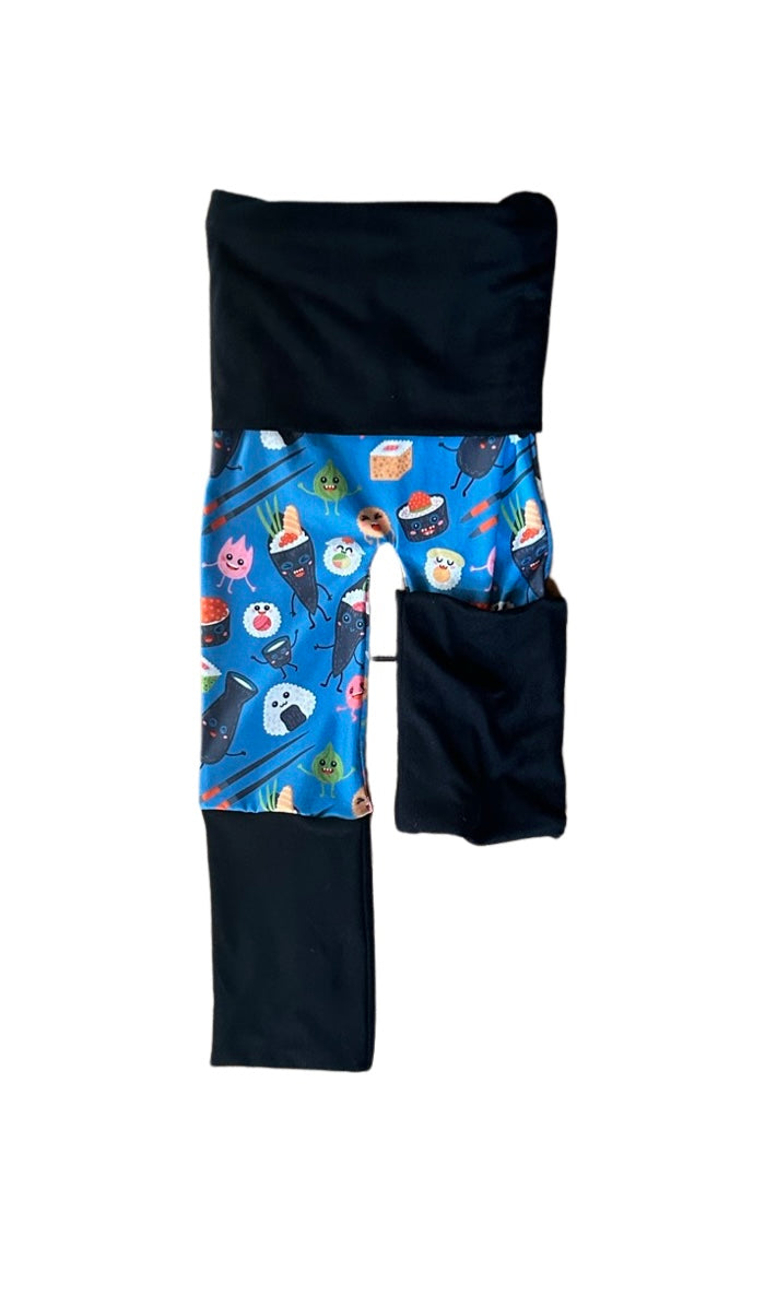 Adjustable Pants - Sushi with Black