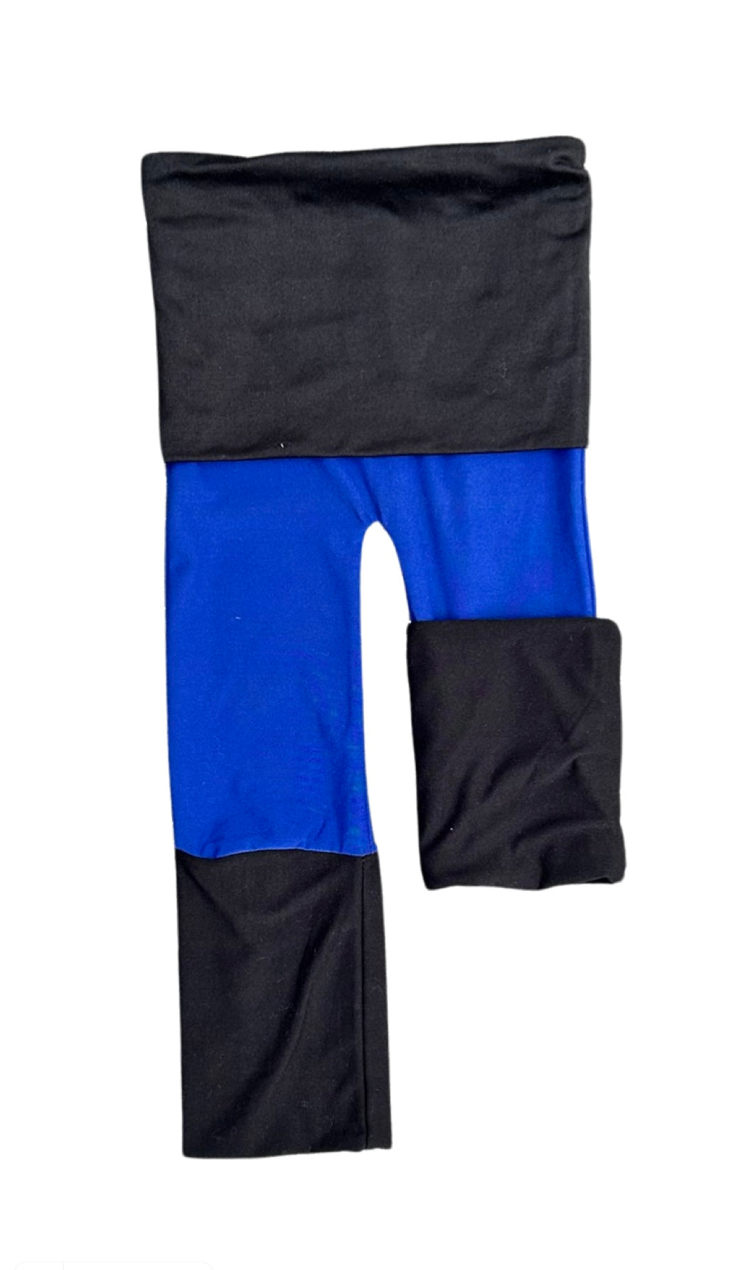 Adjustable Pants - Blue with Black