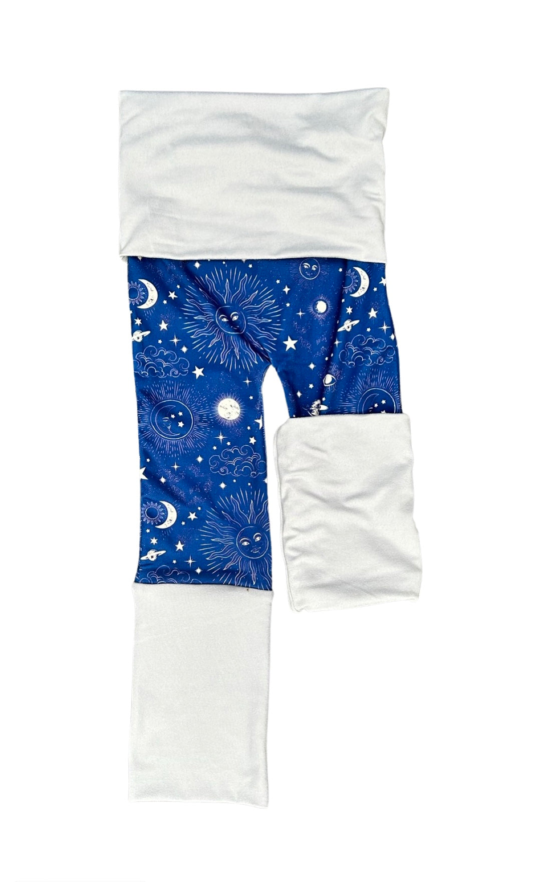 Adjustable Pants - Celestial with Gray