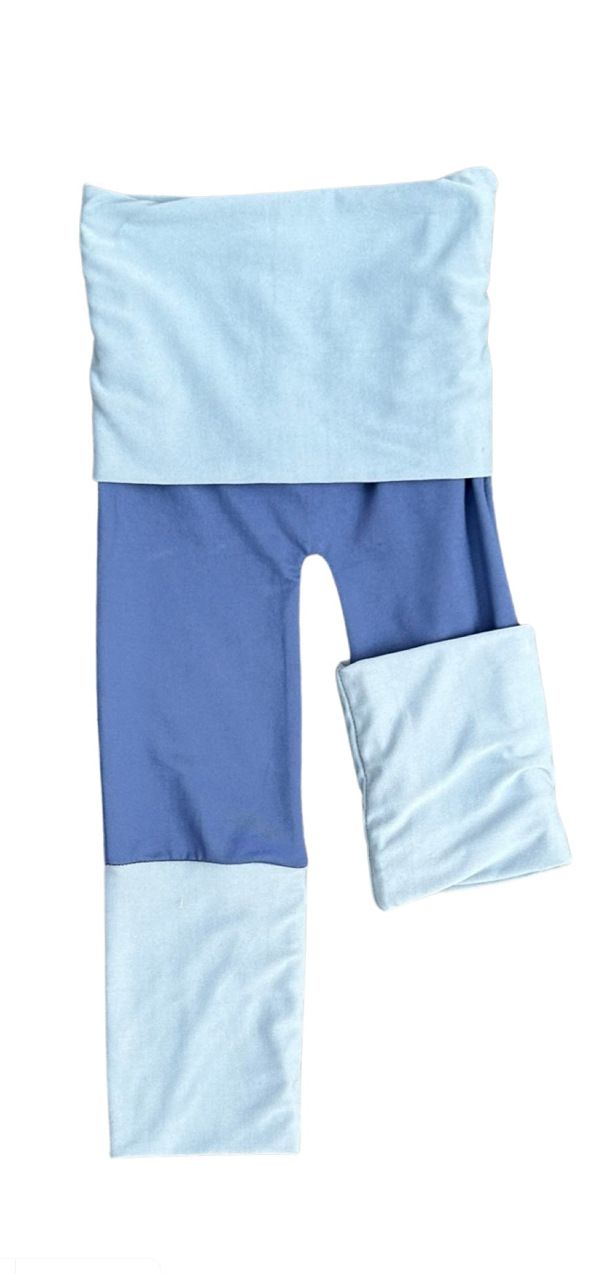 Adjustable Pants - Light Blue with Sky Blue